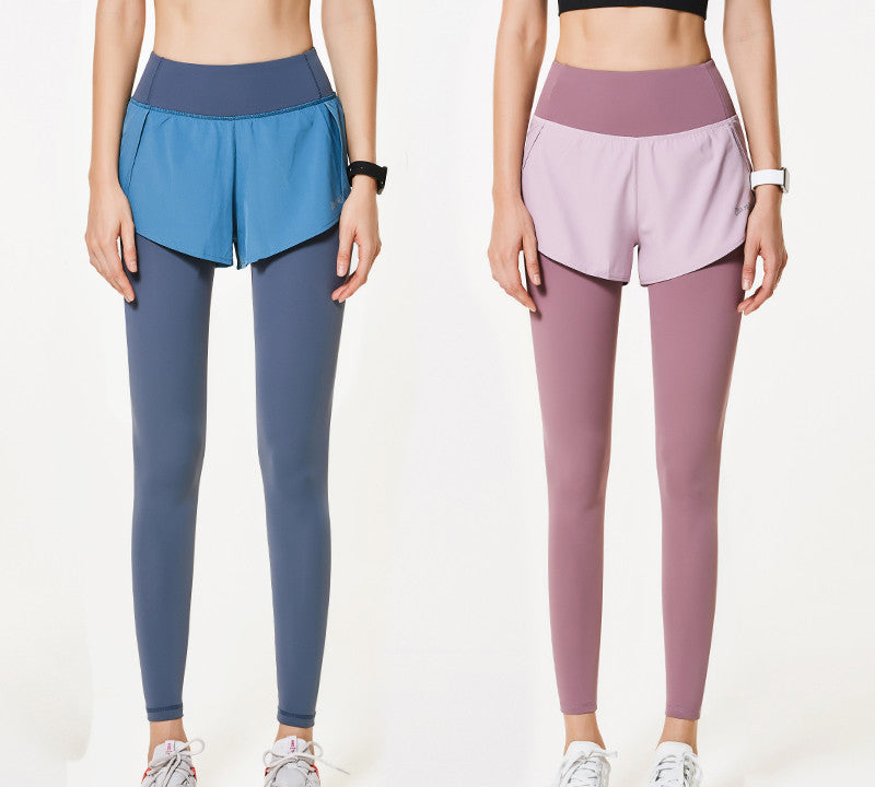 Plus Size Quick-Drying High Waist Yoga Pants for Women