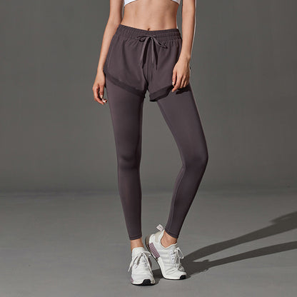 Plus Size Quick-Drying High Waist Yoga Pants for Women