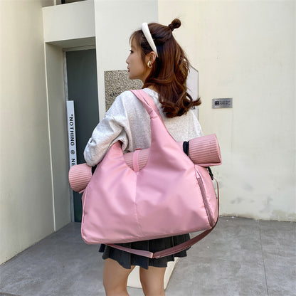 One-Shoulder Yoga and Swim Fitness Bag