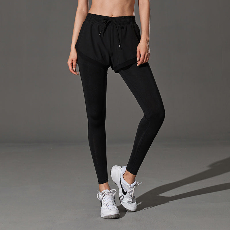 Plus Size Quick-Drying High Waist Yoga Pants for Women
