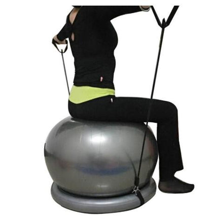 Stable Yoga Ball Holder with Secure Ring