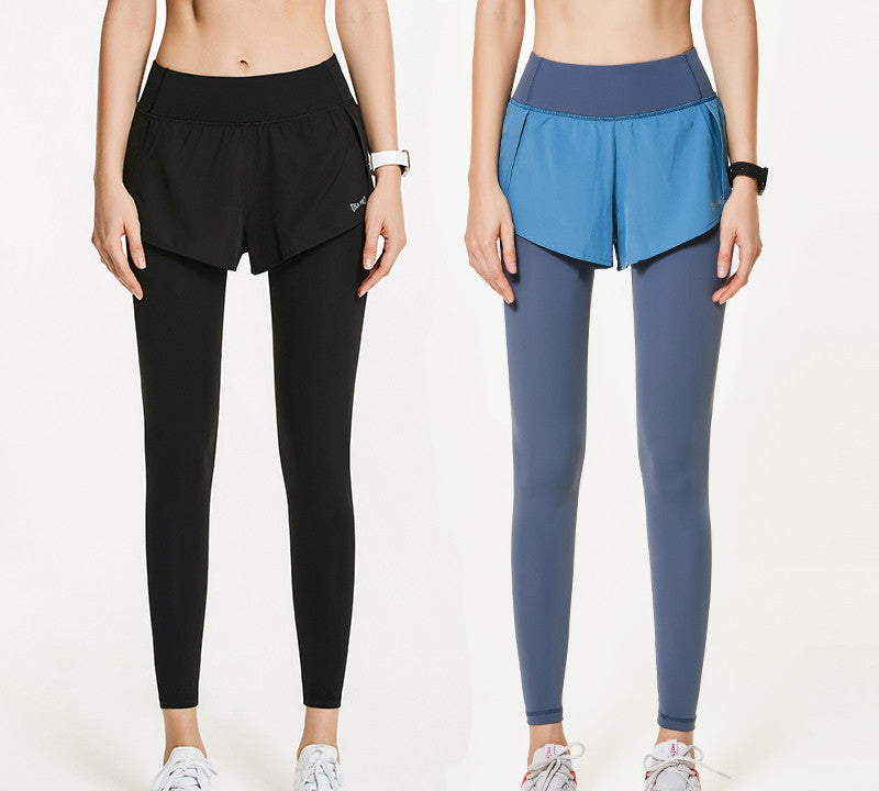 Plus Size Quick-Drying High Waist Yoga Pants for Women