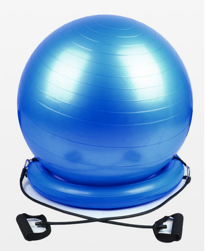 Stable Yoga Ball Holder with Secure Ring