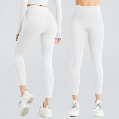 Quick-Drying Women’s Nude Yoga Pants for Comfort