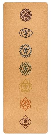 Natural Rubber Yoga Mat TPE with Cork Material