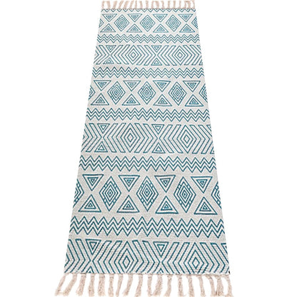nuveti Cotton Yoga Mat - Cotton Yoga Rug - Absorbent Grippy Tight Weave Ashtanga and Hot Yoga Rug Helps with Slippery Hands and Feet Yoga &amp; Fitness| Meditation Yoga Exercise Mat