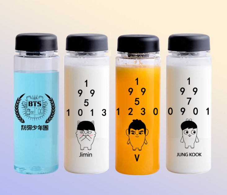 BTS Lemon Cup and Tianzheng Kingdom Water Cup