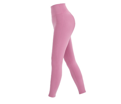 Lace High Waist Nude Yoga Pants for Women