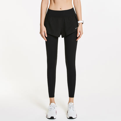 Plus Size Quick-Drying High Waist Yoga Pants for Women